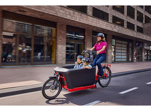 Trek Fetch+ 4 Transportsykkel Bosch Cargo Smart elsykkel Dnister Black