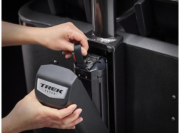 Trek Fetch+ 4 Transportsykkel Bosch Cargo Smart elsykkel Dnister Black