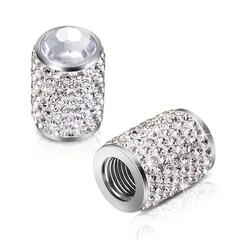 Ventilhette Hvit Krystall