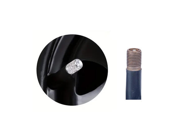 Ventilhette Hvit Krystall 