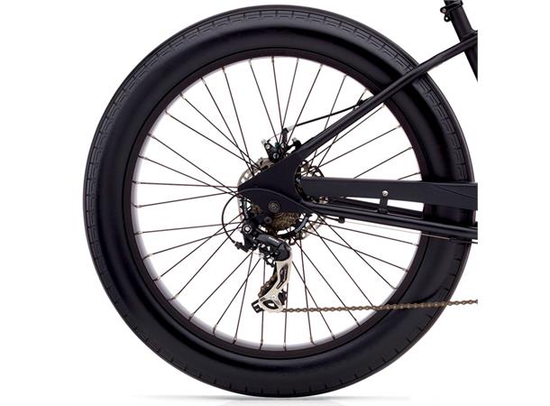 Electra Cruiser Lux Fat 7D Herresykkel 7 gir, Matte Black 