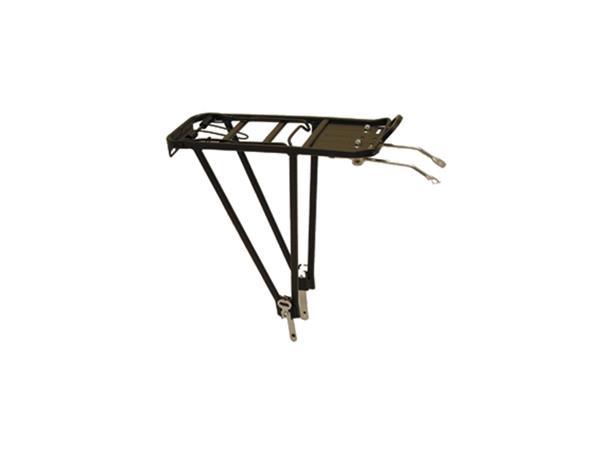 Bagasjebrett Universal Aluminium Sort 24 - 28" 