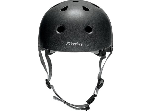 Electra Sykkelhjelm Lux Black Reflective Electra str: Medium (55 - 58 cm) 