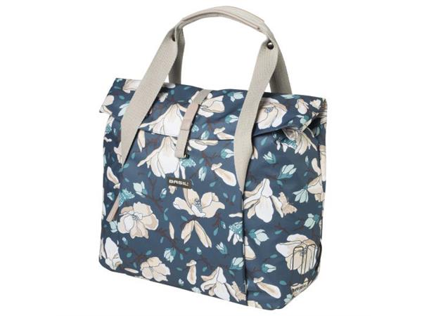 Basil Sykkelveske Magnolia Shopper Teal Blue, 18 Liter 