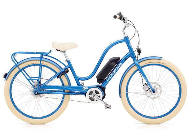 Electra Townie Go! 8i Elsykkel 2019 mod, Bosch, 8 gir, Sapphire Metal