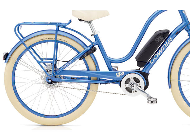 Electra Townie Go! 8i Elsykkel 2019 mod, Bosch, 8 gir, Sapphire Metal 