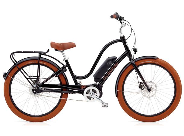 Electra Townie Go! 8i Elsykkel 2019 mod, Bosch, 8 gir, Black