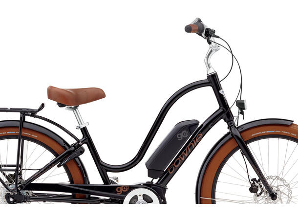 Electra Townie Go! 8i Elsykkel 2019 mod, Bosch, 8 gir, Black 