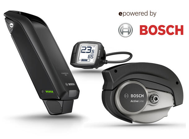 Electra Townie Go! 8i Elsykkel 2019 mod, Bosch, 8 gir, Fig Metallic 