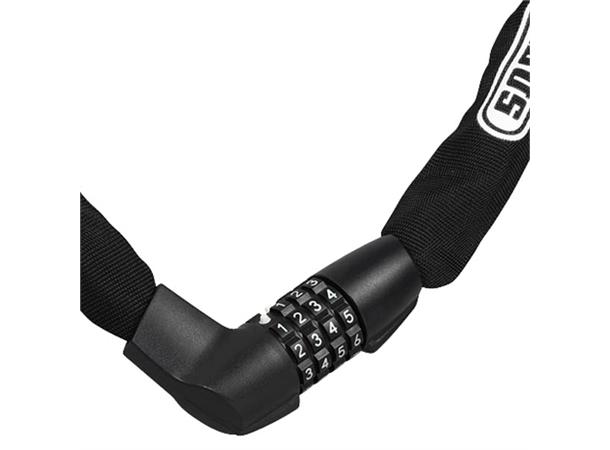 ABUS Sykkellås Tresor 1385 85 cm, Kode, Kjettinglås, Black 