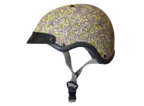 Sawako Furuno Sykkelhjelm floral creme One-size 