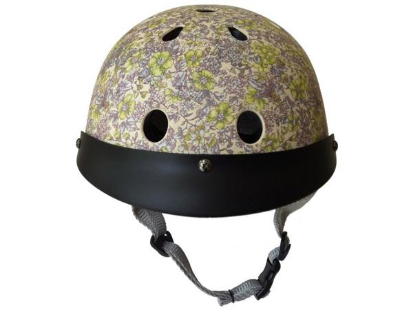 Sawako Furuno Sykkelhjelm floral creme One-size 