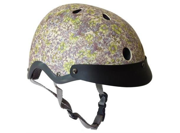 Sawako Furuno Sykkelhjelm floral creme One-size 