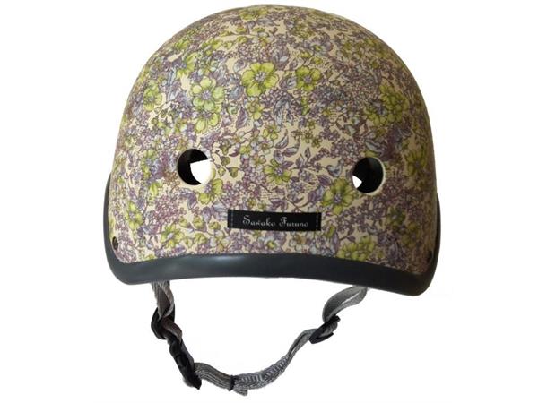 Sawako Furuno Sykkelhjelm floral creme One-size 
