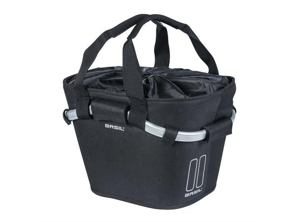 Basil Sykkelkurv Carry All Black 