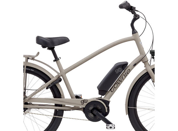 Electra Townie Go! 8i Elsykkel 2019 mod, Bosch, 8 gir, Clay 