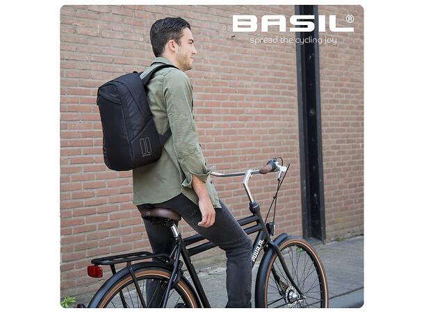 Basil Ryggsekk Flex 17 liter, Black 