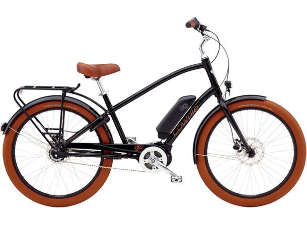 Electra Townie Go! 8i Elsykkel 2019 mod, Bosch, 8 gir, Black