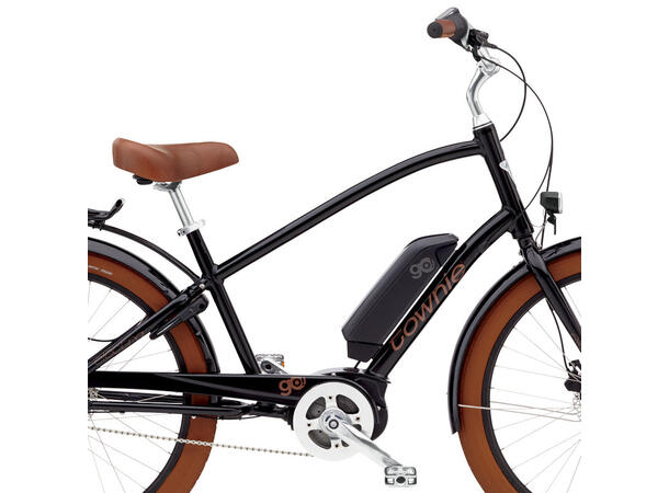 Electra Townie Go! 8i Elsykkel 2019 mod, Bosch, 8 gir, Black 