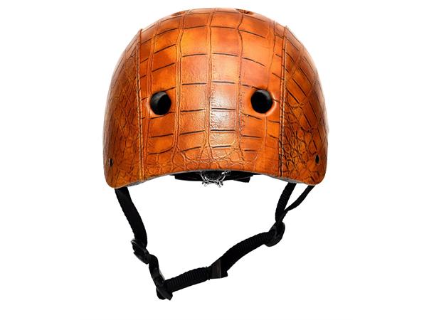 Sawako Furuno Sykkelhjelm crocodile brun One-size 