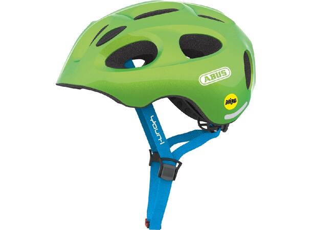 ABUS Sykkelhjelm MIPS Youn-I green ABUS str: Medium (52 - 57 cm) 