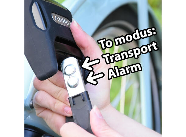 ABUS Sykkellås Bordo Alarm 6000 90 cm, Nøkkel, Foldelås, SH 