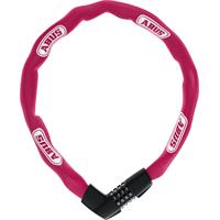 ABUS Sykkellås Tresor 1385 85 cm, Kode, Kjettinglås, Pink