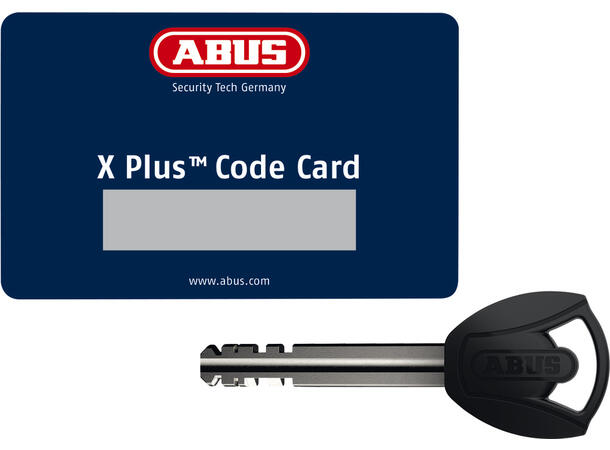 ABUS Elsykkellås Granit Xplus 540 230 mm, Nøkkel, Bøylelås