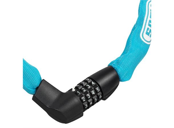 ABUS Sykkellås Tresor 1385 85 cm, Kode, Kjettinglås, Aqua 