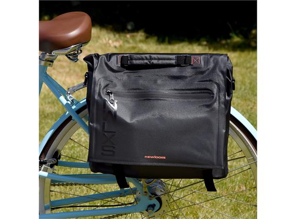 New Looxs Sykkelveske Varo Messenger 15 liter, Black