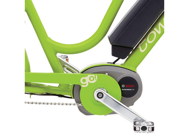 Electra Townie GO! 8i Bosch Elsykkel 2017 mod, 8 interne gir, Lime 