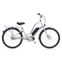 Electra Townie GO! 8i Bosch Elsykkel 2017 mod, 8 interne gir, Polished Silver