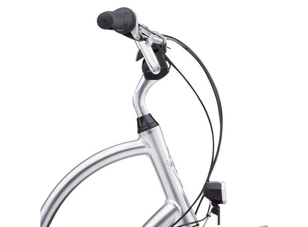Electra Townie GO! 8i Bosch Elsykkel 2017 mod, 8 interne gir, Polished Silver 