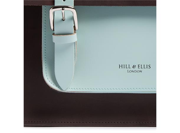 Hill & Ellis Sykkelveske Don Mint Håndlaget i England, ekte skinn 