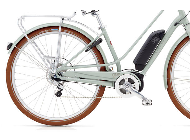 Electra Loft Go! 8i Elsykkel 2020 mod, Bosch, 8 gir, Green Tea 