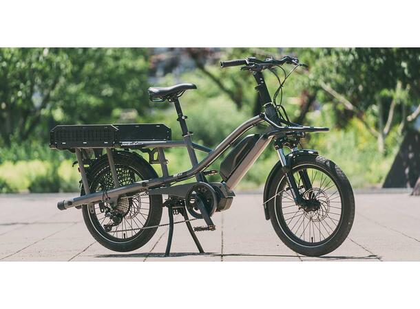 Yuba Fastrack Transportsykkel Shimano E7000 elsykkel, Green 