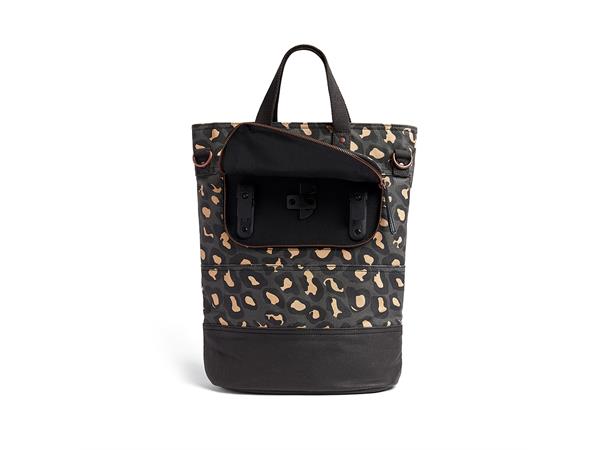 Hill & Ellis Sykkelveske Leola Canvas, Leopard