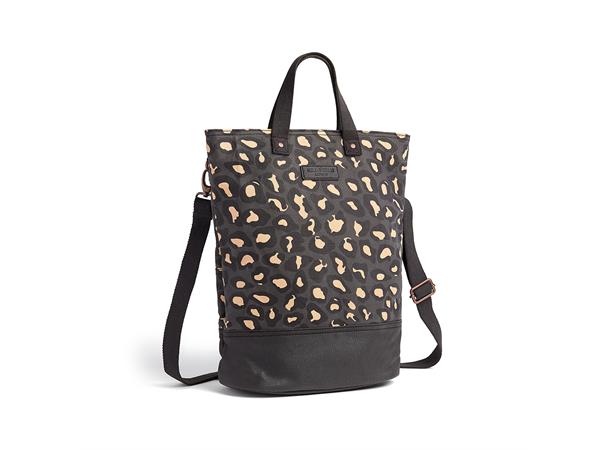 Hill & Ellis Sykkelveske Leola Canvas, Leopard