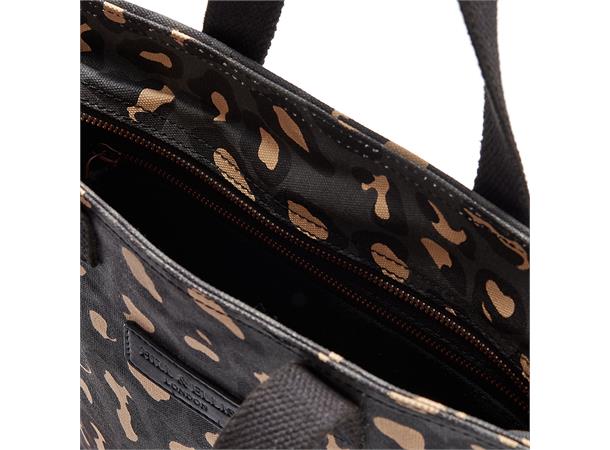 Hill & Ellis Sykkelveske Leola Canvas, Leopard