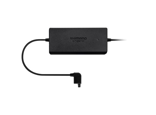 Shimano batterilader for E6000 og E6010 Steps, EC-E6000, svart 