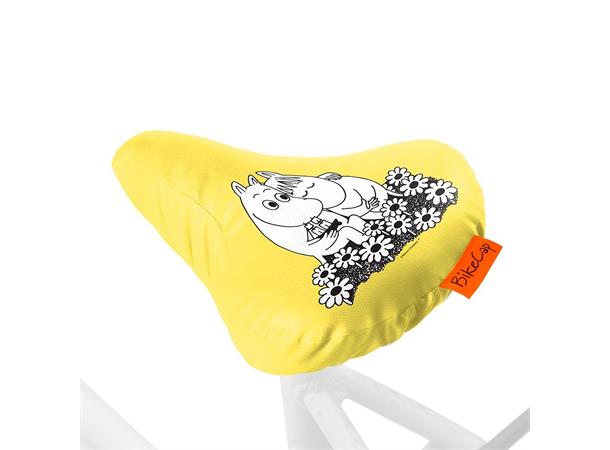 Bikecap setetrekk mummitrollet gul 