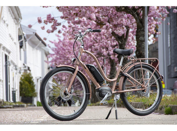 Electra Townie Go! 8i Elsykkel 2020 mod, Bosch, 8 gir, ST, Rose Gold 