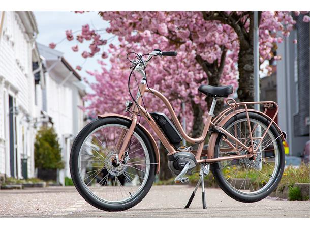 Electra Townie Go! 8i Elsykkel 2020 mod, Bosch, 8 gir, ST, Rose Gold