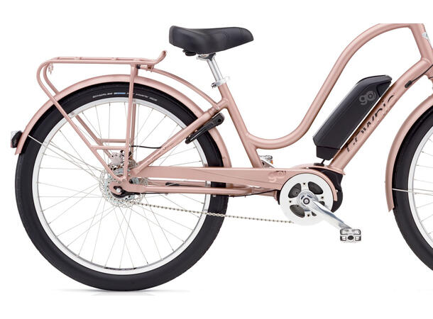 Electra Townie Go! 8i Elsykkel 2020 mod, Bosch, 8 gir, ST, Rose Gold 