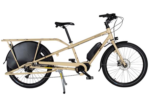 Yuba Mundo Transportsykkel Shimano E8000 elsykkel, Tan