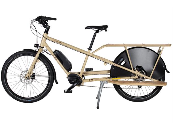 Yuba Mundo Transportsykkel Shimano E8000 elsykkel, Tan